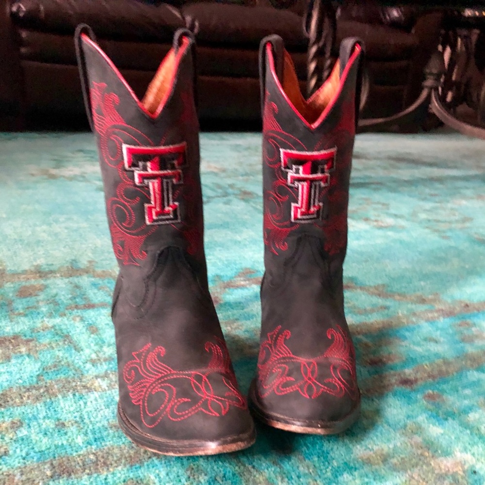 Girls Texas Tech Gameday Boots
